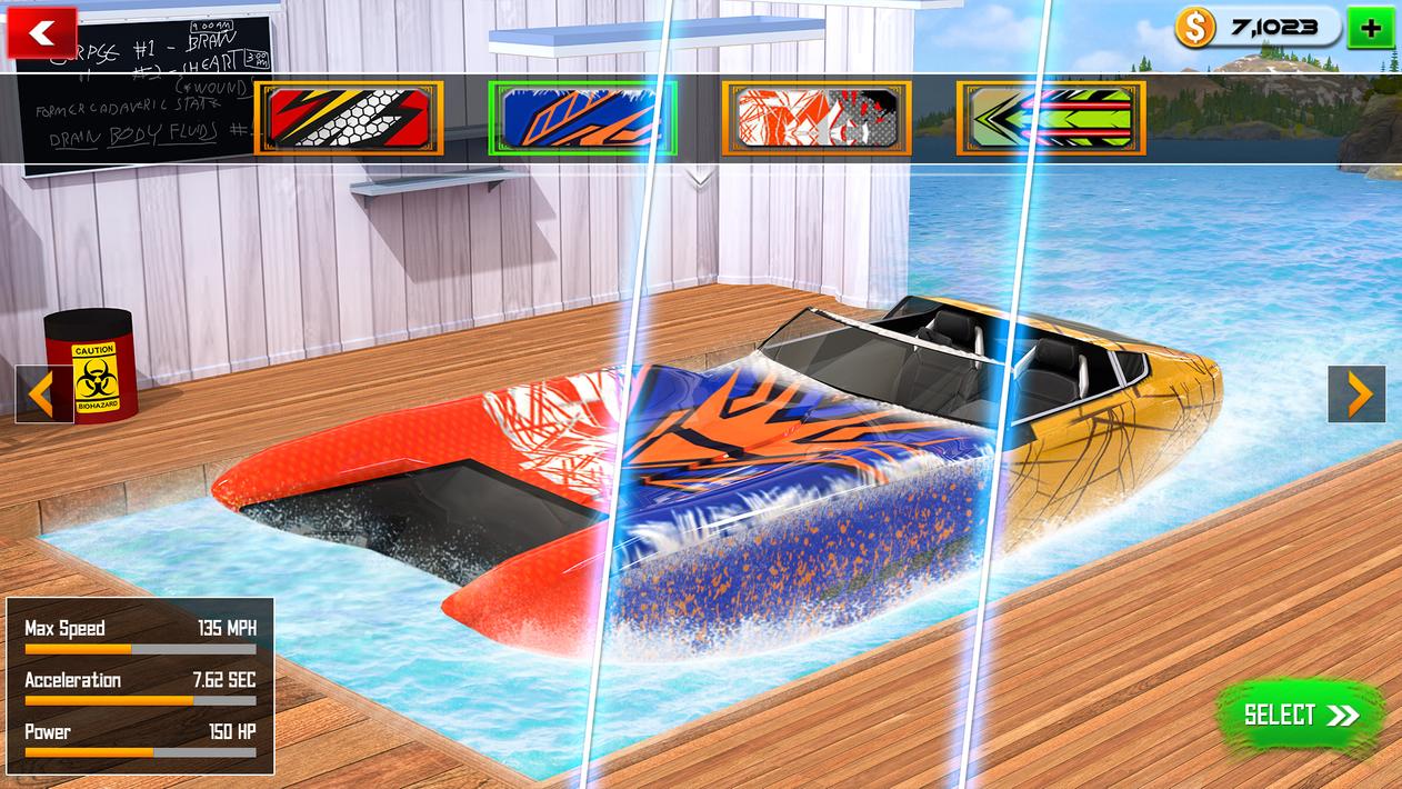 Speed Boat Racing