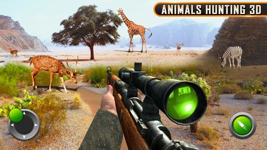 Wild Animal Hunting Games 3D