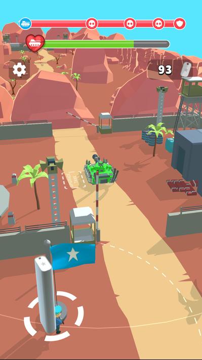 Tank Commander 3D: Army Rush!