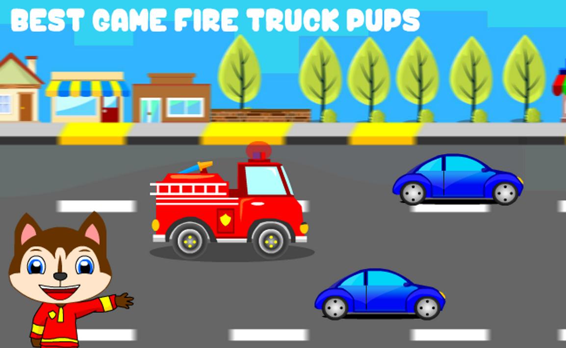 Pups Friends Fire Truck Rescue