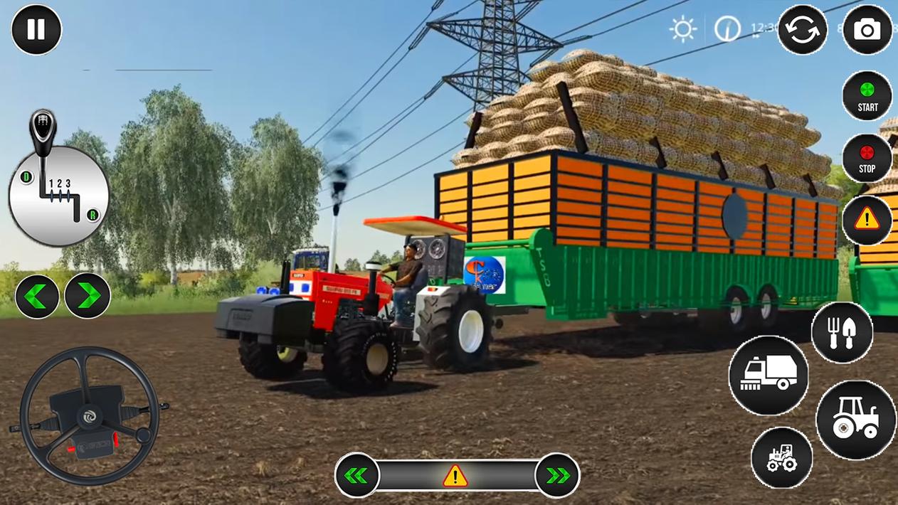 Real Tractor Heavy Cargo Drive