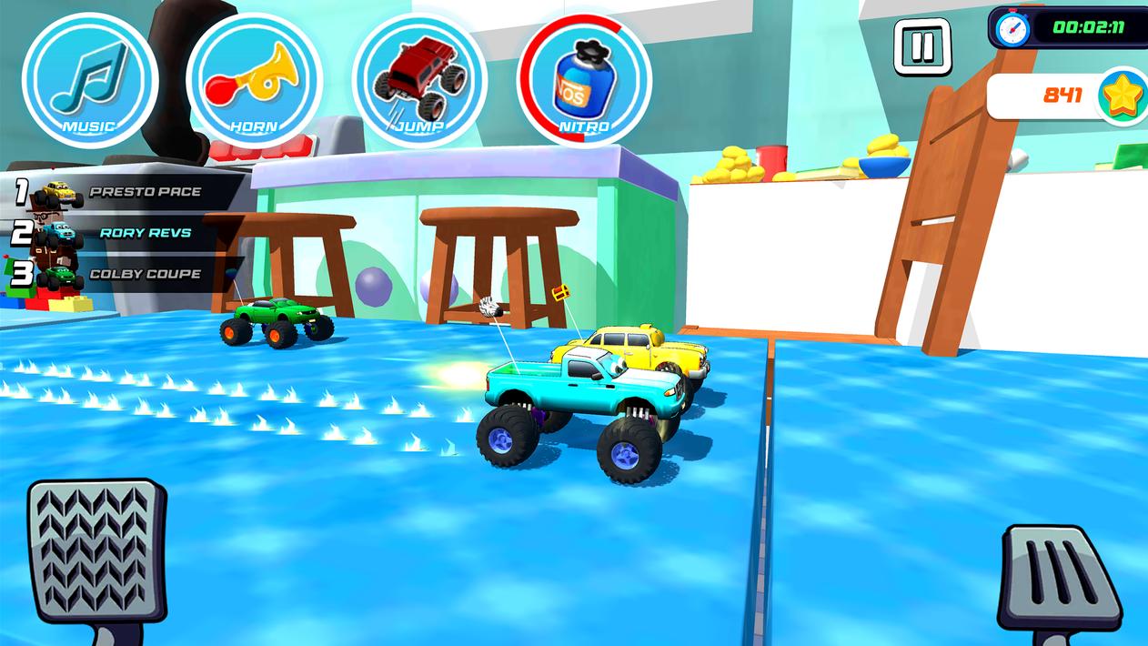 Monster Trucks Game for Kids 3