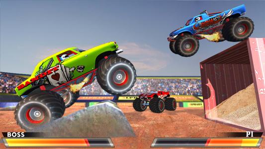 Fearless Monster Truck Game 3D