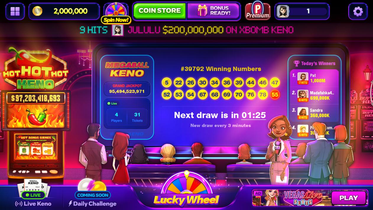 Vegas Keno