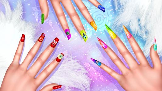 Acrylic Nail Games: Nail Salon