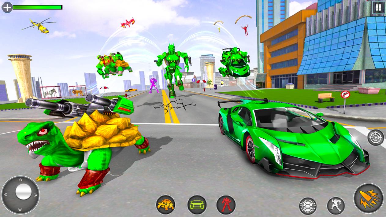 Turtle Robot Car Game 3d