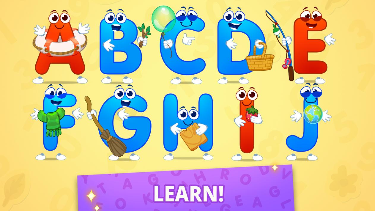 ABC kids! Alphabet, letters