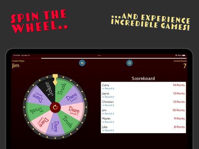 Truth or Dare Wheel