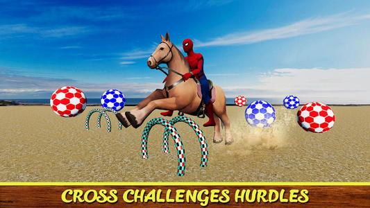 Diligent SuperHeroes Horse Riding 3d