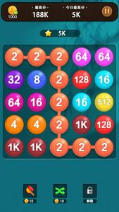 Bubble Pop-2048 puzzle