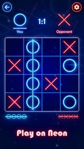 Tic Tac Toe Glow