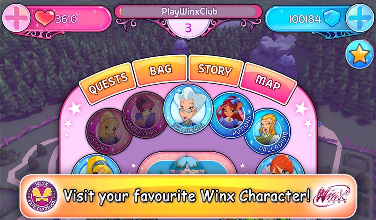 Winx Fairy School FULL FREE