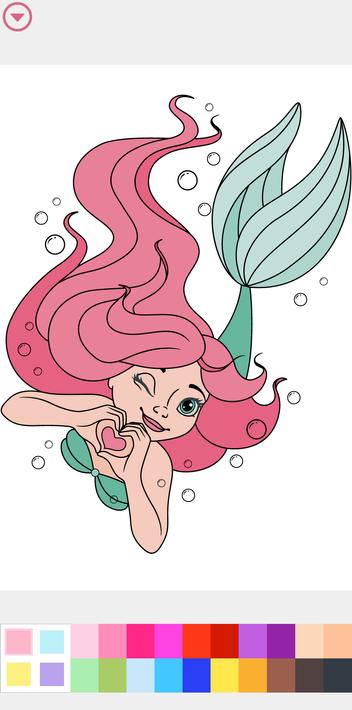 Princess Coloring Book Game