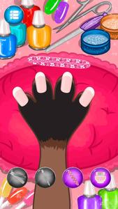 Hippo manicure: Game for girls