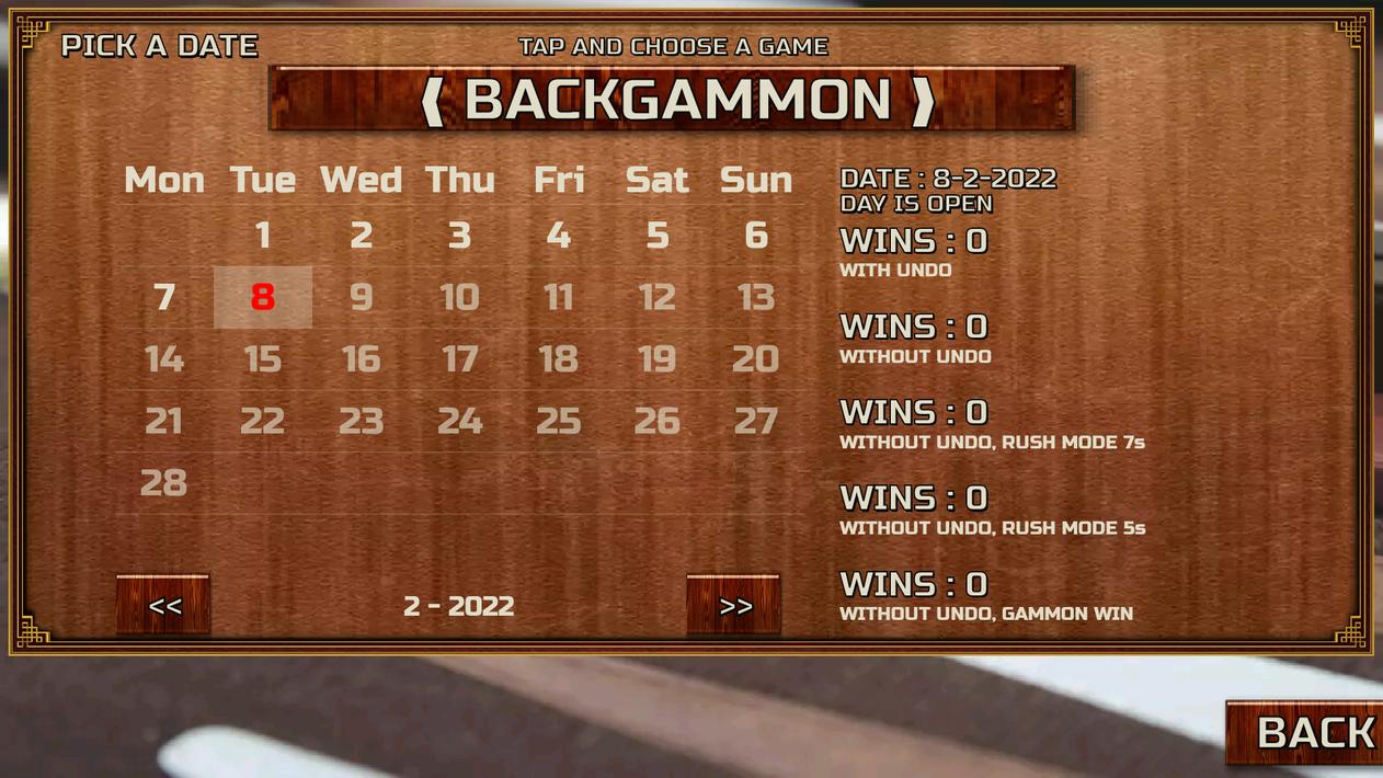 Backgammon - 18 Games