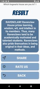 Hogwarts House Quiz