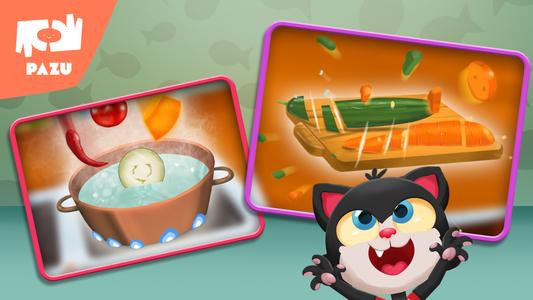 Paw Kitchen Kids Cooking Games