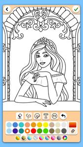 Princess Coloring Game