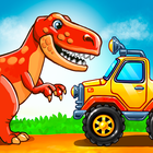 Car games for kids. Dinosaur
