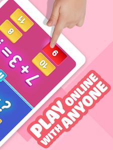 Two players math games online