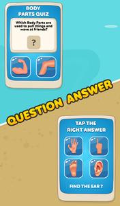 Human Body Parts Learning Game