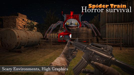 Horror Spider : Scary Train