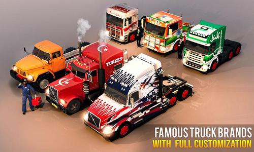 Euro Transporter Truck Games