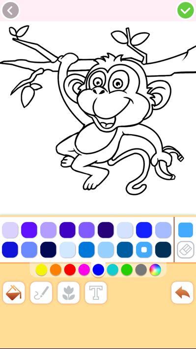 Animal coloring pages games