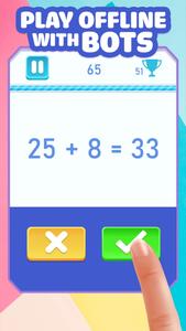 Two players math games online