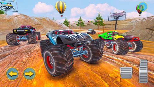 Monster Truck Stunts Car Games