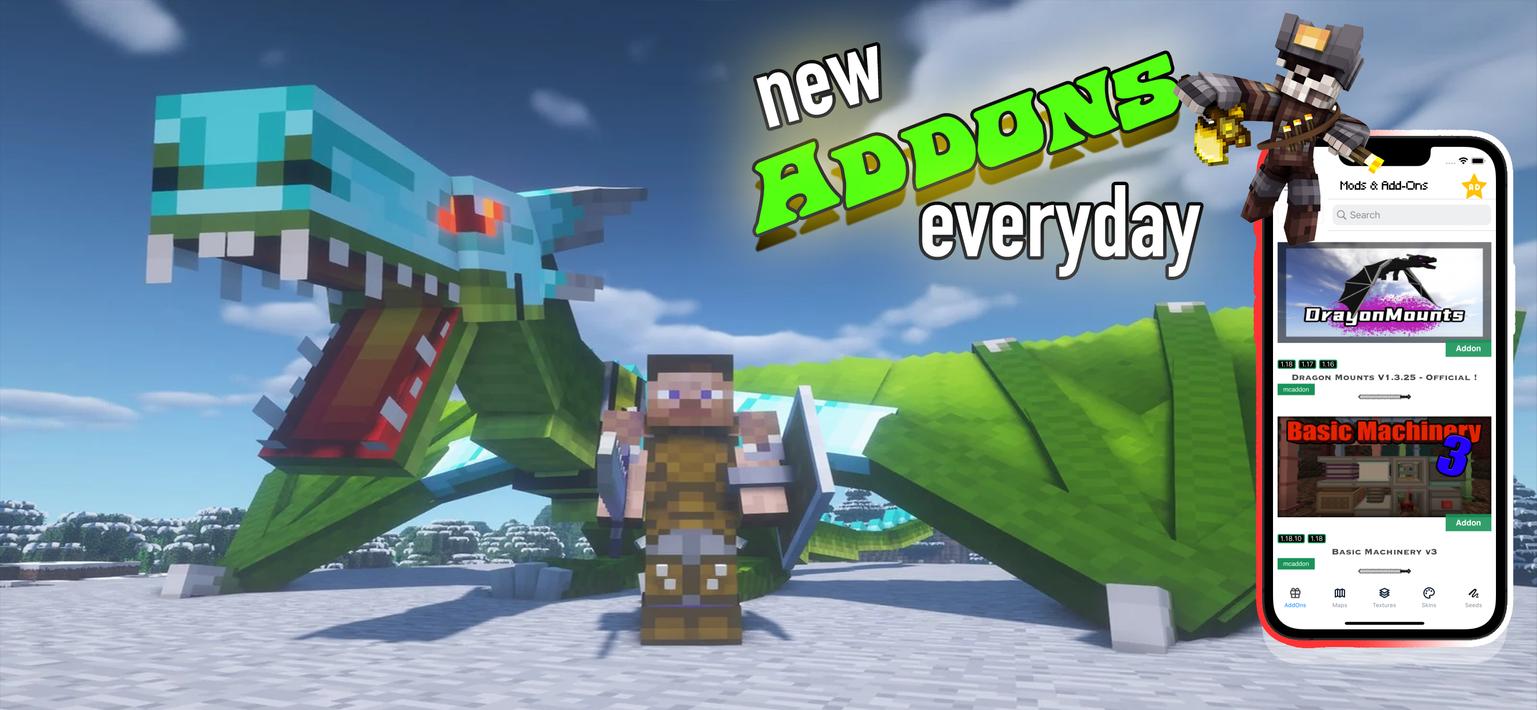 MCPE Addons for Minecraft PE