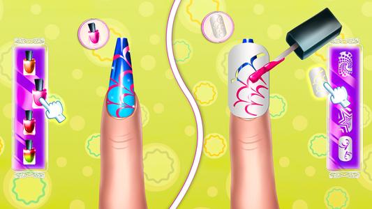 Acrylic Nail Games: Nail Salon