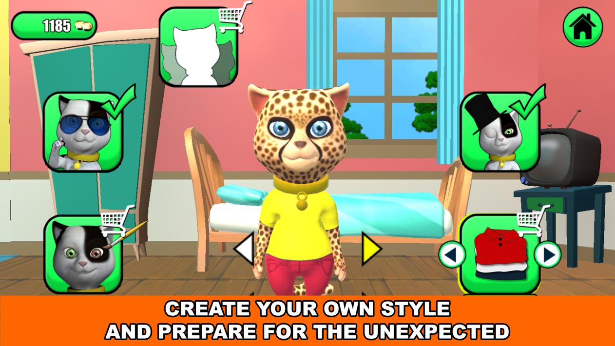 Talking Baby Cat Max Pet Games