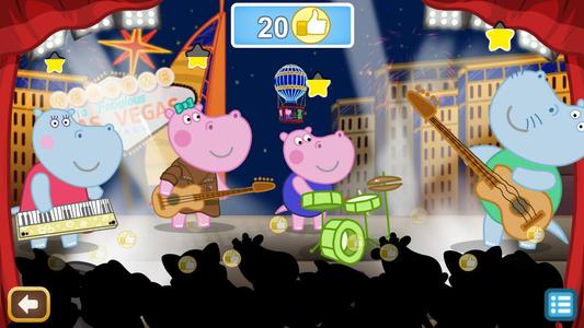 Queen Party Hippo: Music Games