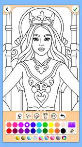 Princess Coloring Game