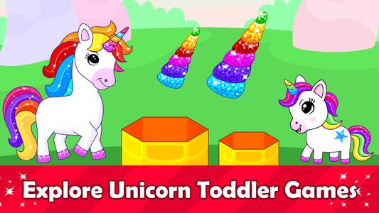 Unicorn Games for 2+ Year Olds