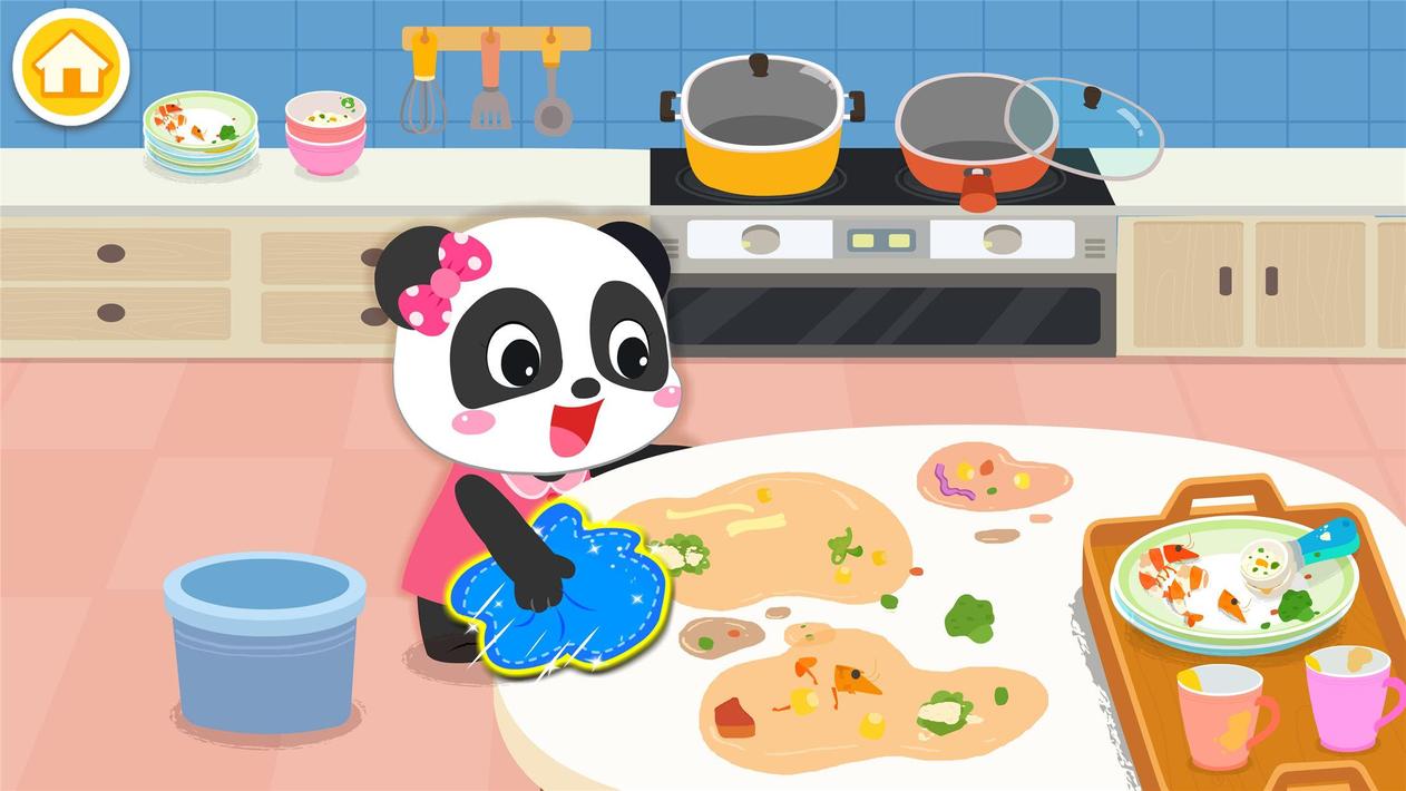 Baby Panda's Life: Cleanup