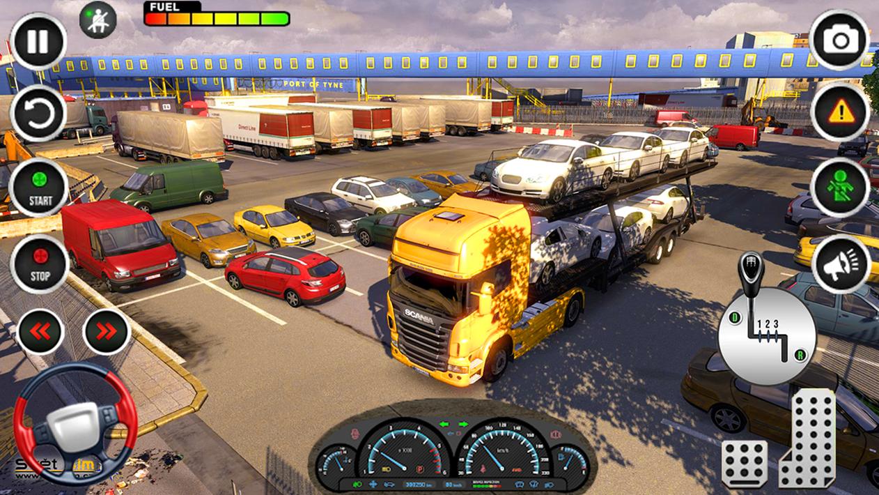 US Modern Heavy Grand Truck 3D