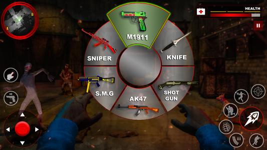 Dog FPS Zombie Shooting Game