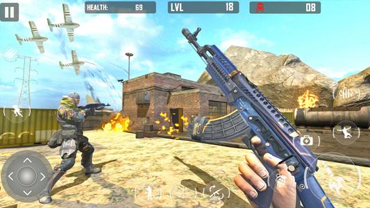 fps cover firing Offline Game