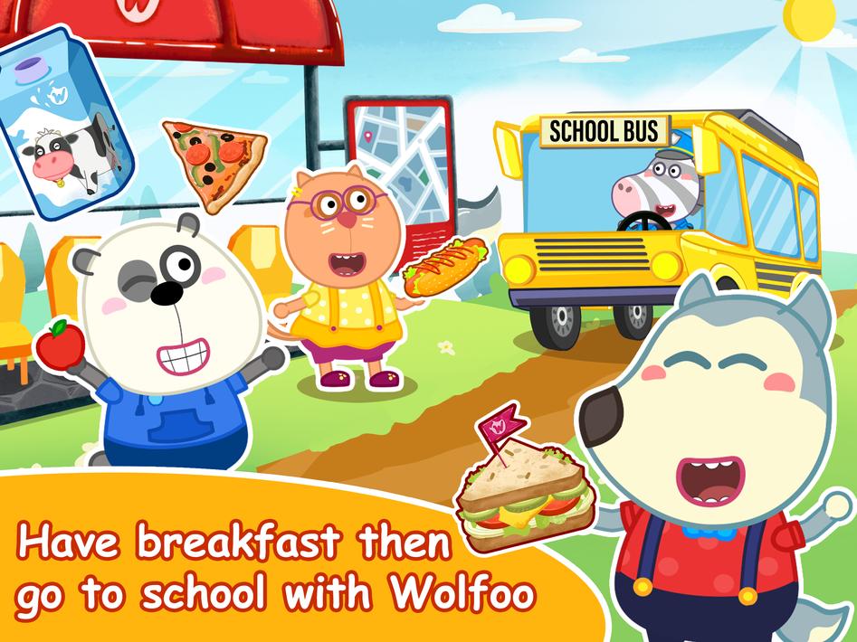 Wolfoo A Day At School