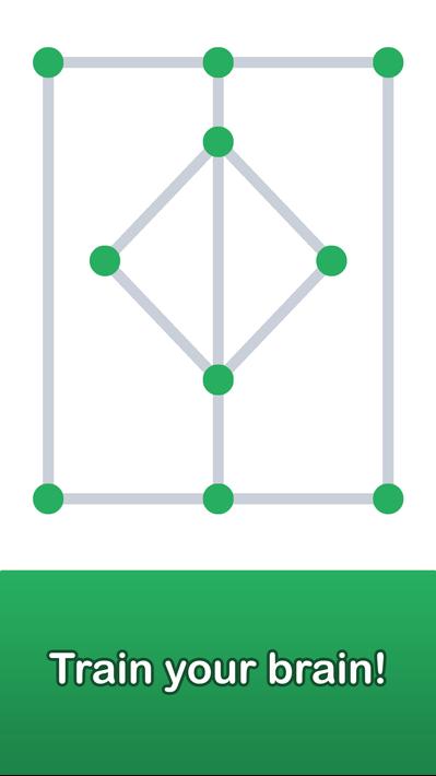 Line and Dots - Brain Puzzle