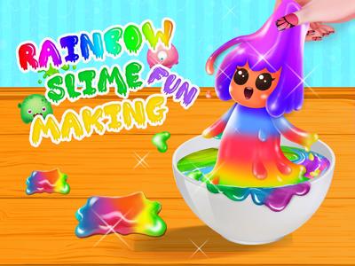 Rainbow Slime Simulator Games