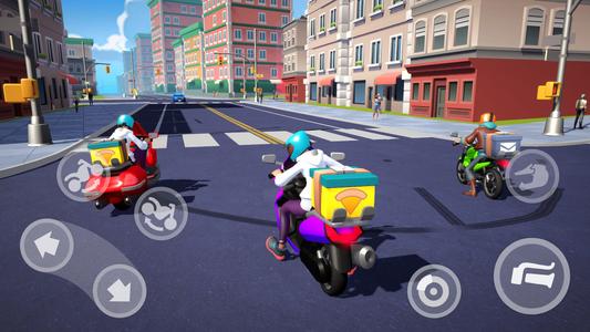 Moto City: Mad Bike Delivery