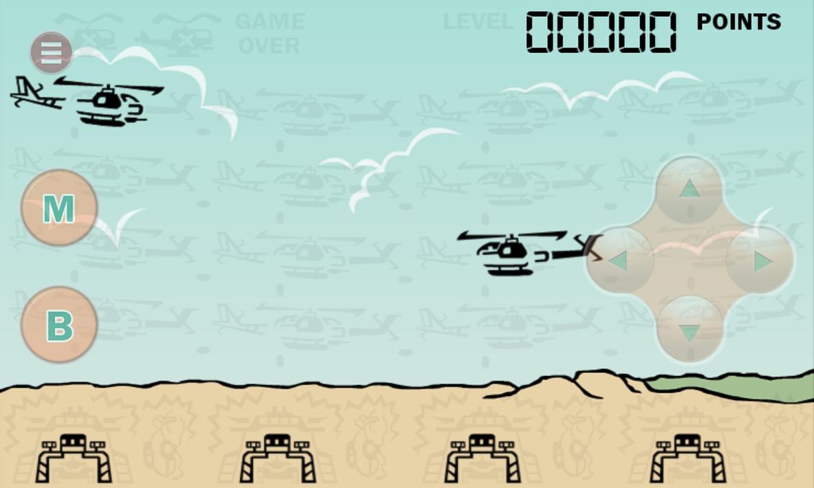 Heli Battle(80s Handheld Game)