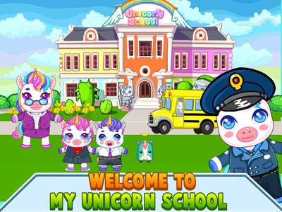 Mini Town: My Unicorn School