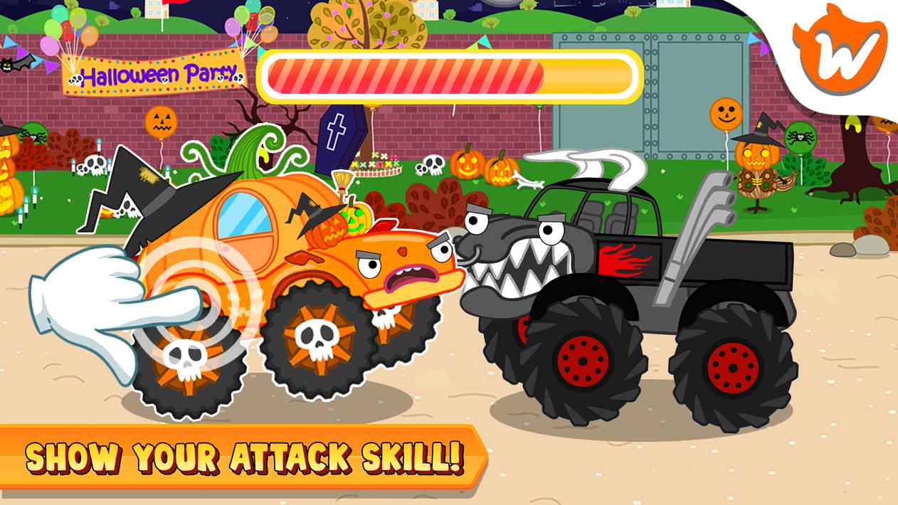 Wolfoo Monster Truck Police