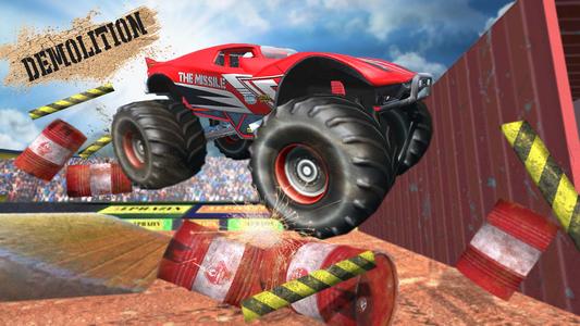 Fearless Monster Truck Game 3D