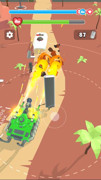 Tank Commander 3D: Army Rush!