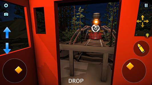 Horror Spider Scary Train Game